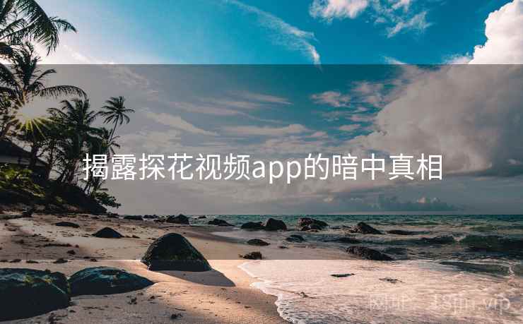揭露探花视频app的暗中真相