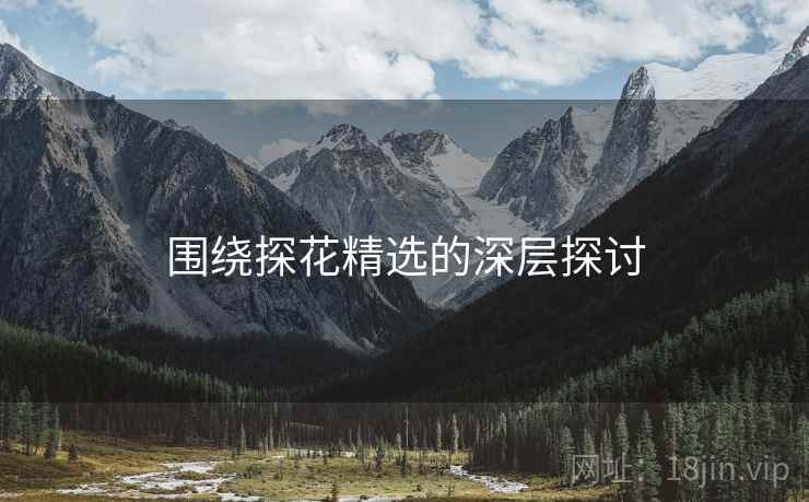 围绕探花精选的深层探讨