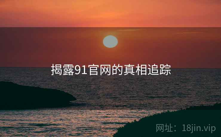 揭露91官网的真相追踪