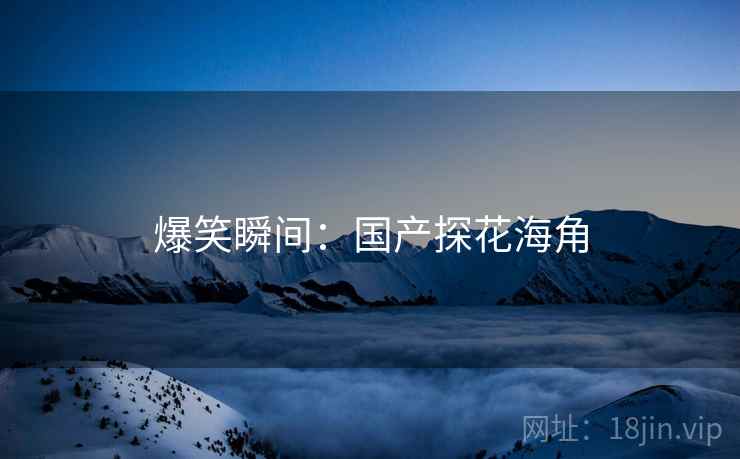爆笑瞬间：国产探花海角