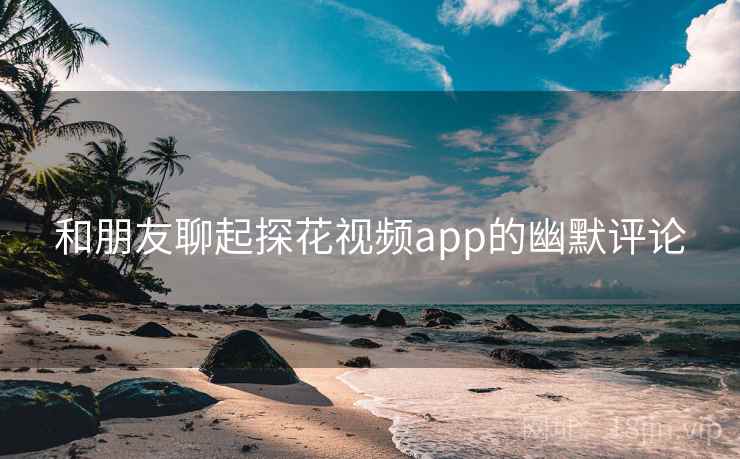 和朋友聊起探花视频app的幽默评论