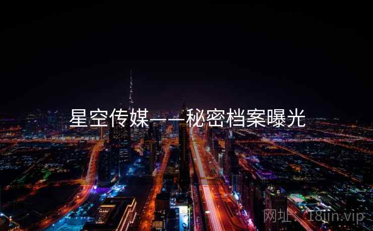 星空传媒——秘密档案曝光