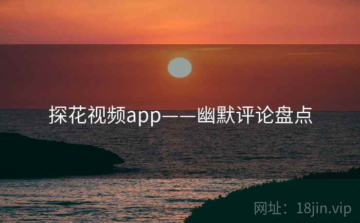 探花视频app——幽默评论盘点
