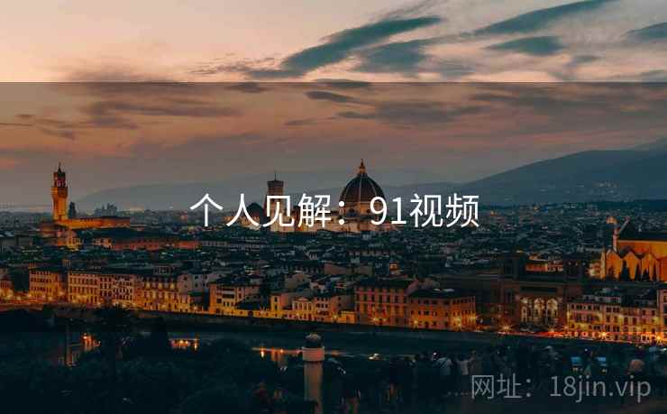 个人见解：91视频