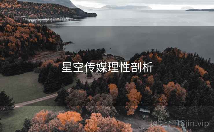 星空传媒理性剖析 星空传媒理性剖析